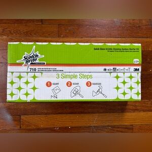 Scotch-Brite Quick Clean Griddle Cleaning System Starter Kit NIB